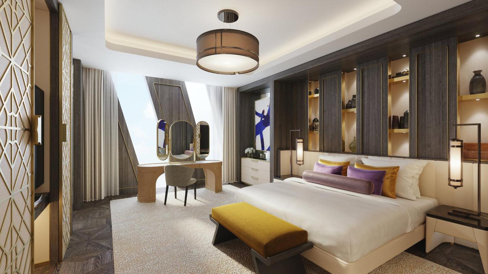 Mandarin Oriental Downtown, Dubai Hotel Exterior foto