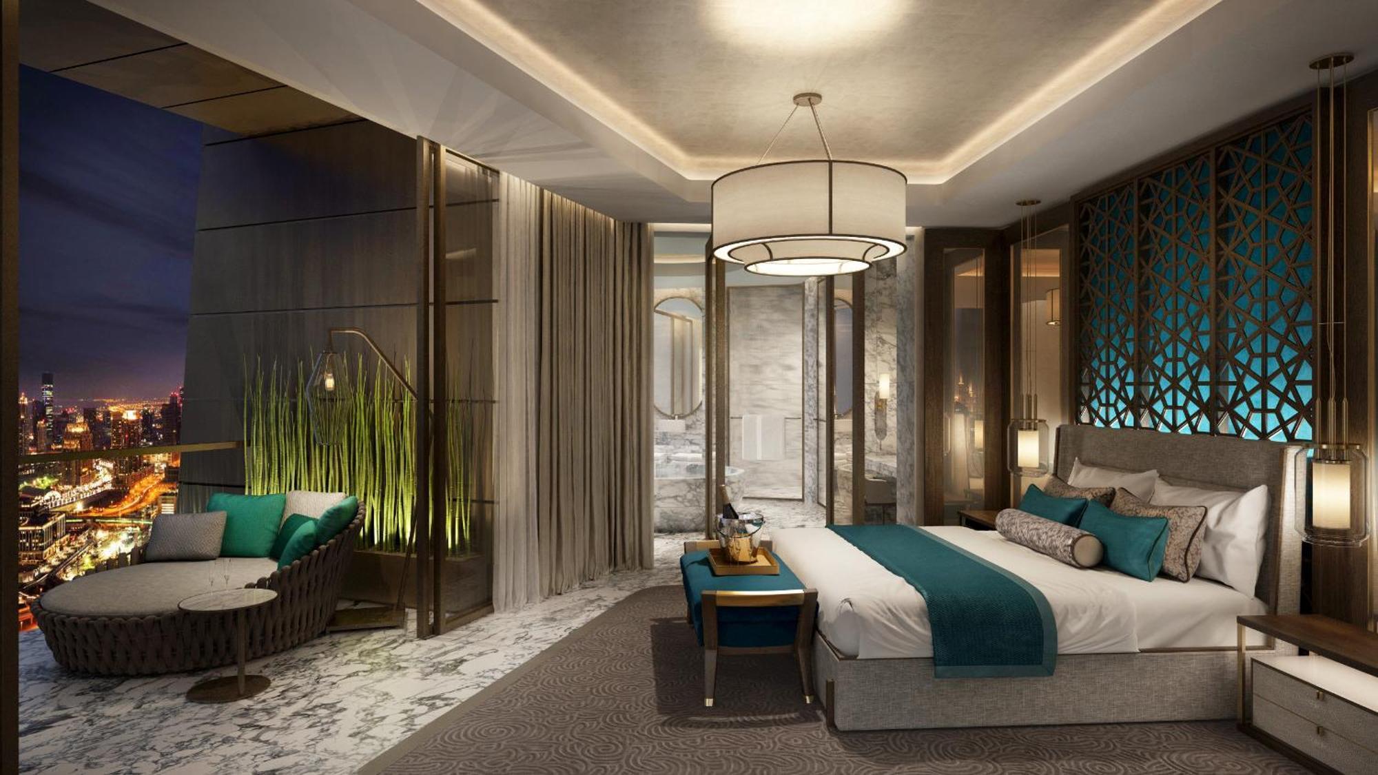 Mandarin Oriental Downtown, Dubai Hotel Exterior foto