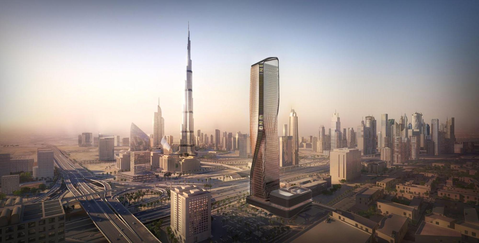 Mandarin Oriental Downtown, Dubai Hotel Exterior foto